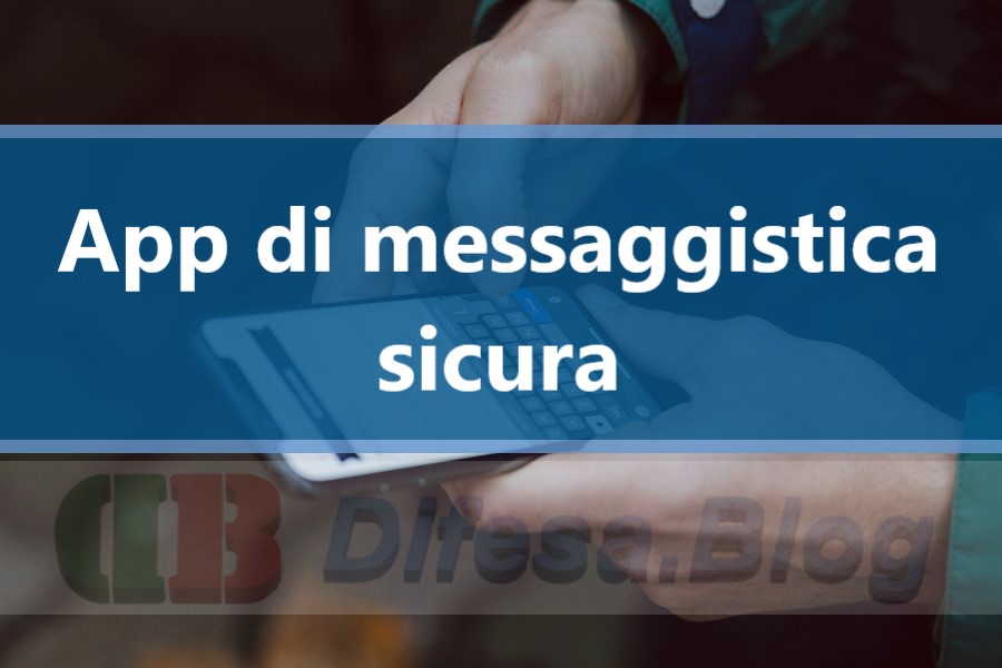 App di messaggistica sicura