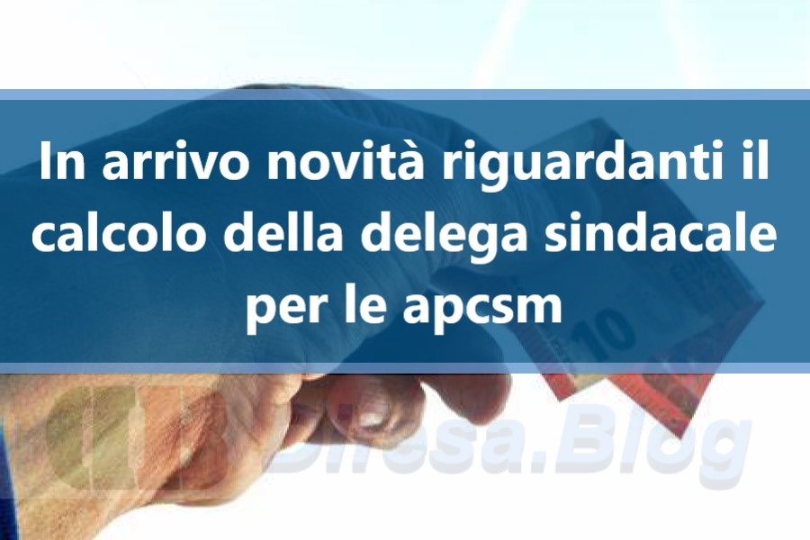 Calcolo delega sindacale, novità in arrivo